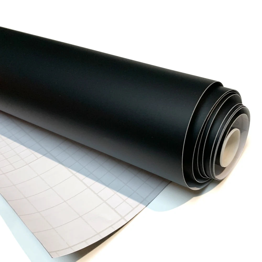Matte /Gloss/carbon/9D/3D Black Vinyl Car Stickers Roll, Multiple size Auto Tuning Wrap – Waterproof Adhesive Film for Cars, Motorcycle Helmets, Laptops – DIY Vehicle Body Decal Accessories