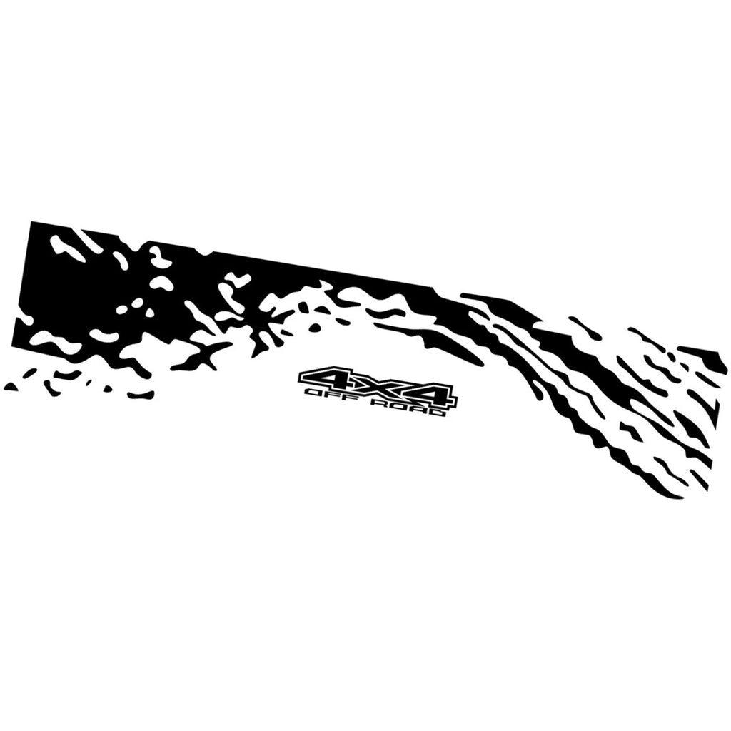 Car Auto Body Sticker Graphics Decals, Sport Tail Stripes – Pickup Trunk Rear Decor Sticker Replacement – Universal Car Styling Vinyl Decal for Sedan, SUV, Truck – Matte Black / Gloss / Carbon Fiber