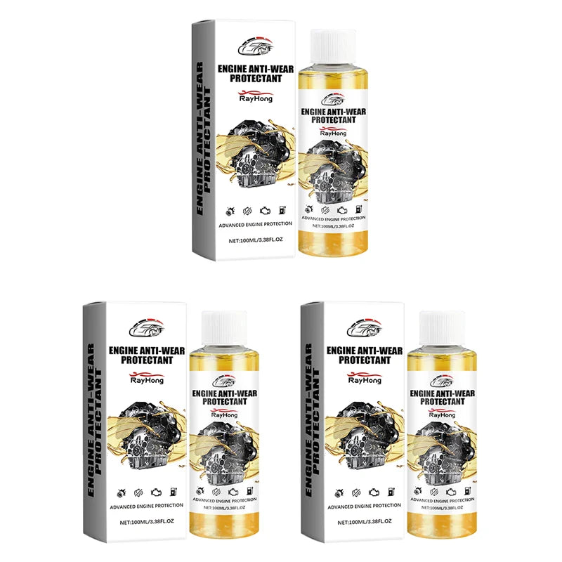 100ml Car Engine Repair Anti-Wear Oil Noise Reduction Shock Absorption Rust Repair Auto maintenance Engine Protection Agent