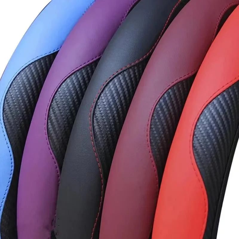 1 Piece 🚗 Universal Car Steering Wheel Cover – Sport Style