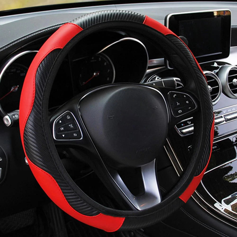 1 Piece 🚗 Universal Car Steering Wheel Cover – Sport Style