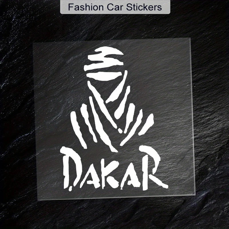 DAKAR Rally Car Stickers Vinyl Decal – Official Inspired Design for Automobile, Car, Motorcycle, Truck, Bumper, Windows, Laptop – Premium Self-Adhesive Weatherproof Vinyl – Off-Road Adventure Accessory