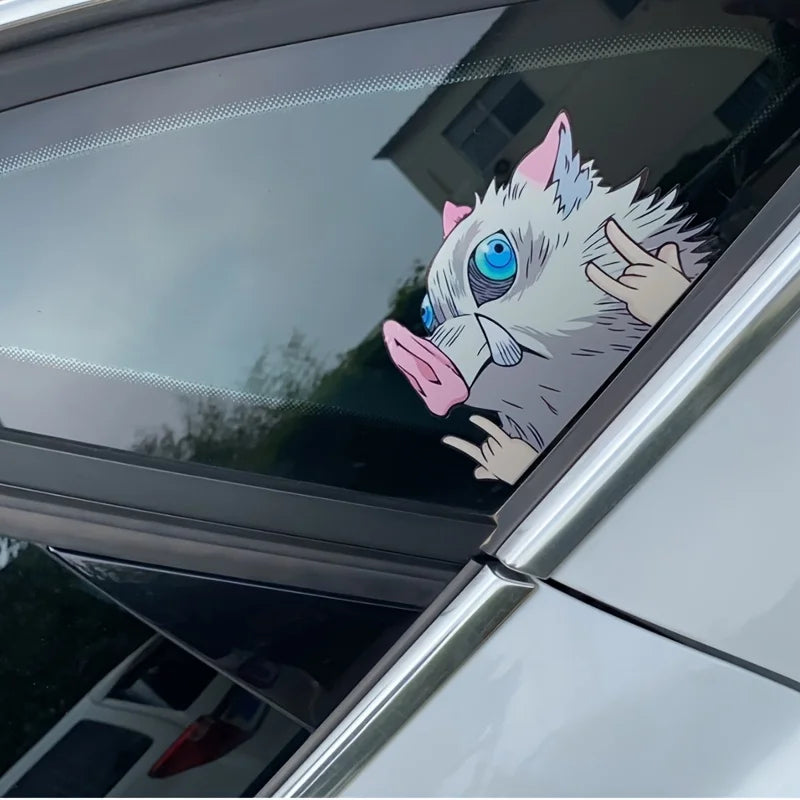 Vibrant Anime Decals – Colorful Japanese Animation Stickers for Car, Motorcycle, Laptop, Water Bottle, Phone – UV-Resistant Vinyl – Otaku Gift Ideas – Multiple Designs & Sizes – Weatherproof Anime Accessories