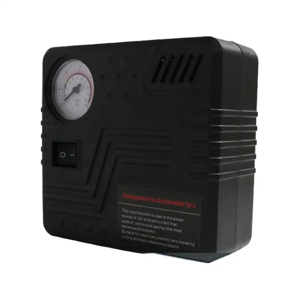 12V Portable Tire Inflator Air Compressor – Car Accessories, Auto Air Pump for Car Tires, Bicycles & Other Inflatables – Save Fuel by Maintaining Proper Tire Pressure – Digital LED Display, Emergency Auto Shutoff
