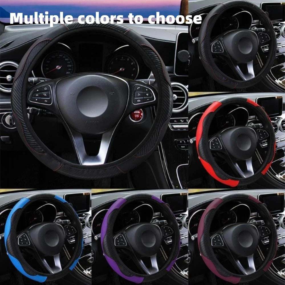 1 Piece 🚗 Universal Car Steering Wheel Cover – Sport Style