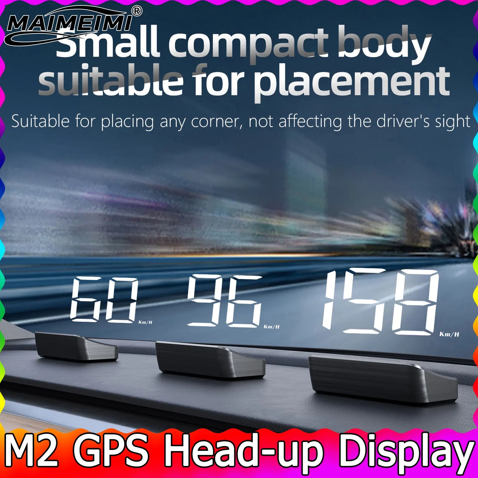 Travel KM Display – Compact Digital Kilometers Meter for On-the-Go Distance Tracking, 0–240 KM Range, USB/C New Battery Options & Play GPS  Satellite System