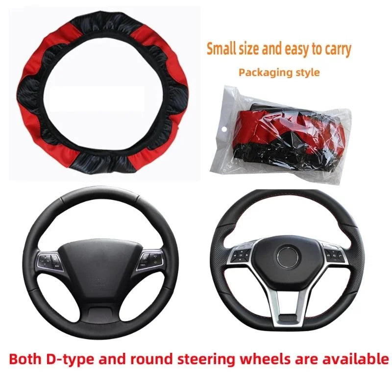 1 Piece 🚗 Universal Car Steering Wheel Cover – Sport Style