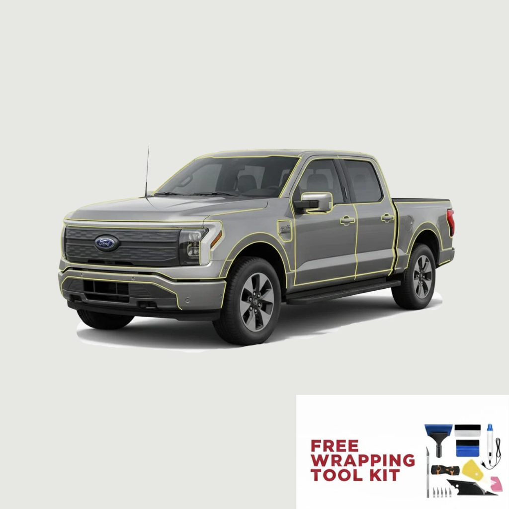 Pre-Cut Clear PPF Sheet (Ford F-150 Lighting)