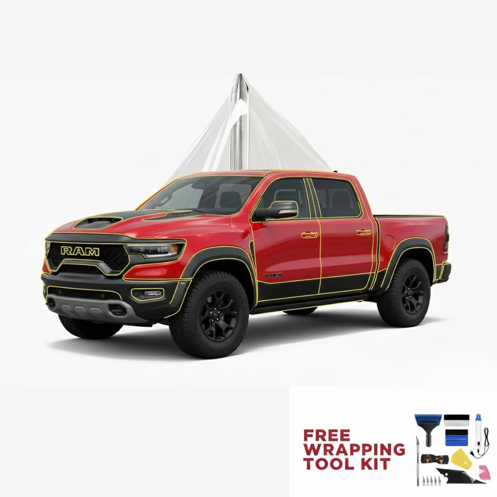 Pre-Cut Clear PPF Sheet (RAM 1500 TRX)