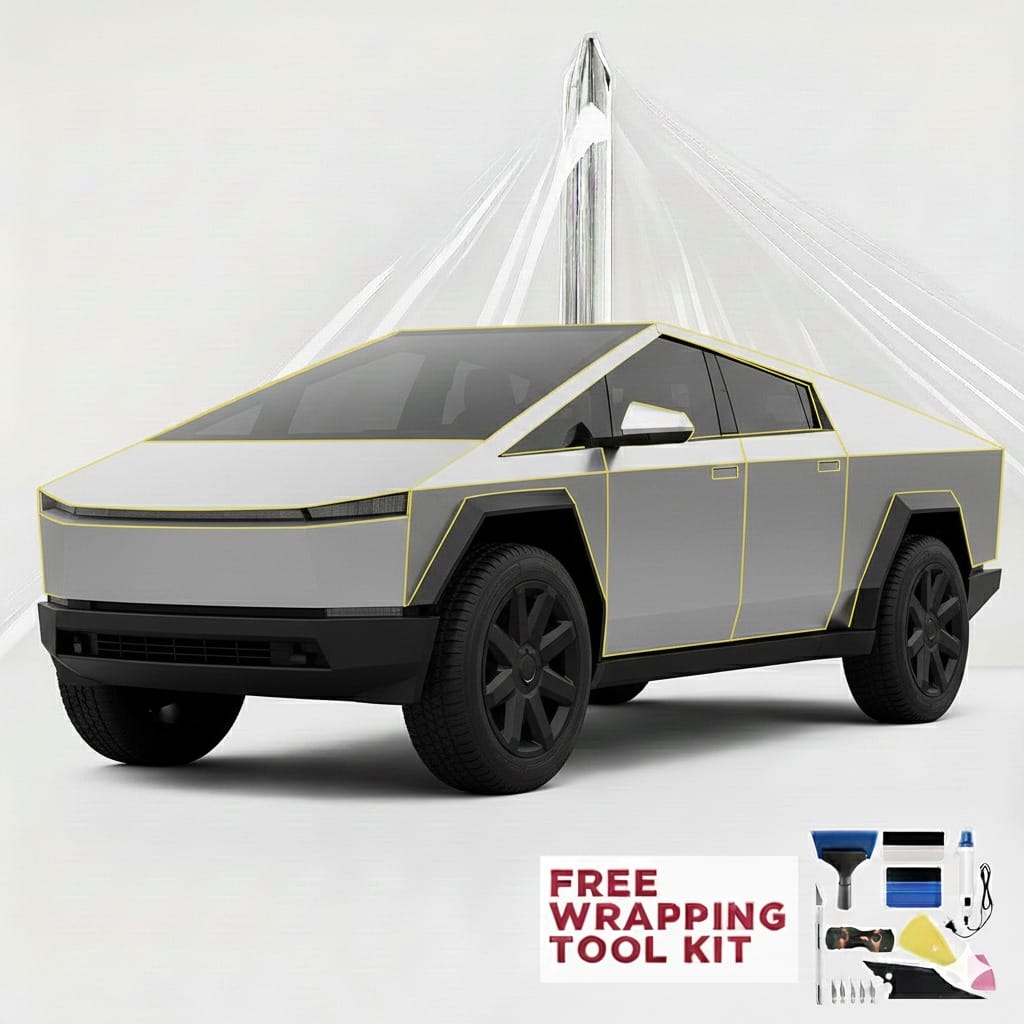 Pre-Cut Clear PPF Sheet (Tesla Cybertruck)