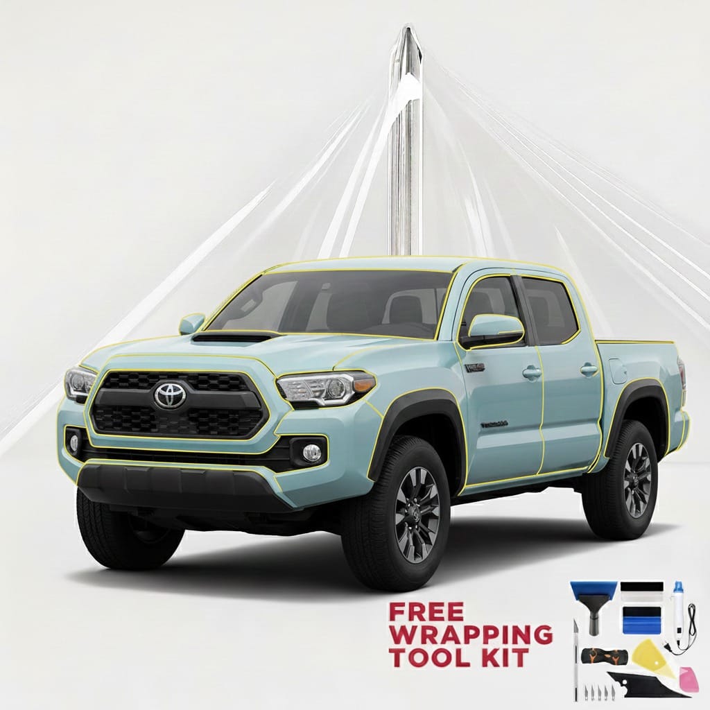 Pre-Cut Clear PPF Sheet (Toyota Tacoma SRV)