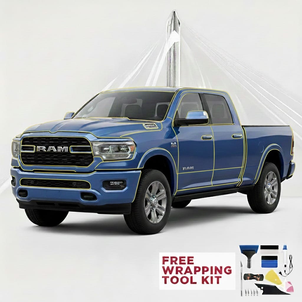 Pre-Cut Clear PPF Sheet (Ram 1500 Laramie)