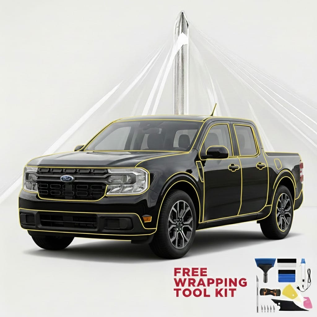 Pre-Cut Clear PPF Sheet (Ford Maverick)